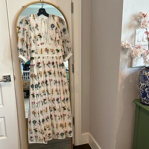 Beautiful Anthro dress; agua by agua bendita inspired! Sz 0